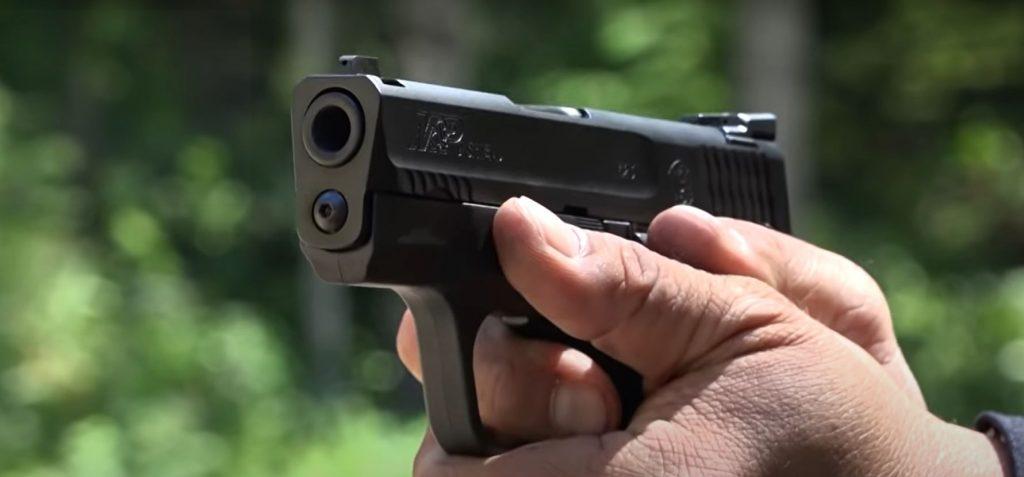 Like many sub and micro compacts, careful hand placement is essential with the M&P 2.0 to prevent slide bite.