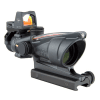 Trijicon 4x32 ACOG Dual Illum Red Chevron .223 Reticle w/Colt Knob Mount - LED 3.25 MOA Dot RMR Type 2