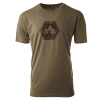 Pnuma Outdoors Lifestyle Camo Hex Tee Light Olive