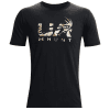 Under Armour Antler Hunt Icon Short Sleeve Tee Black/UA Barren Camo