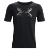 Under Armour Antler Logo Short Sleeve Tee Black/UA Barren Camo