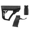 Daniel Defense Adj. Buttstock, Pistol Grip & M-LOK Vertical Foregrip Combo