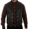 SCULLY Mens Soft Touch Lamb Lambskin Vest