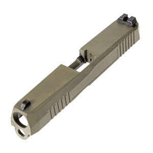 Psa Dagger Complete Slide Assembly With Extreme Carry Cut, Sniper Green