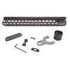 Bravo Company Mfg KeyMod Float Handguard, Black -