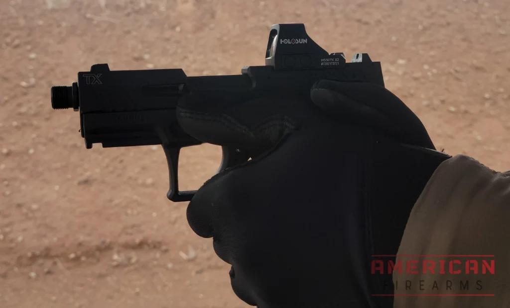 Taurus TX22 Compact at Range Day