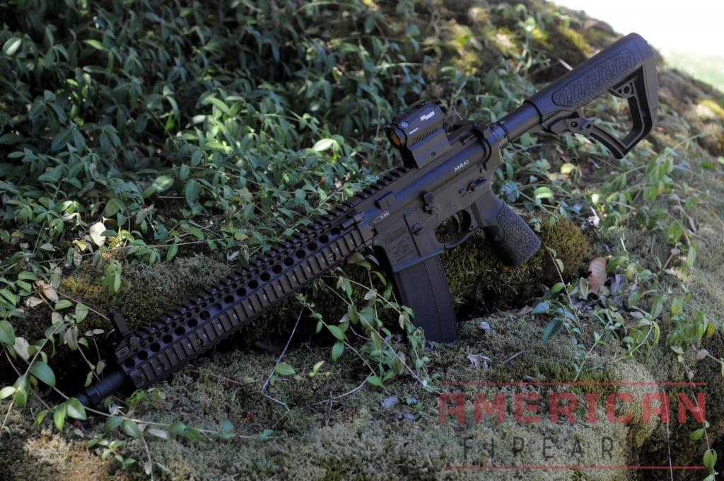 My M4A1 scratches that old-school quad rail itch.