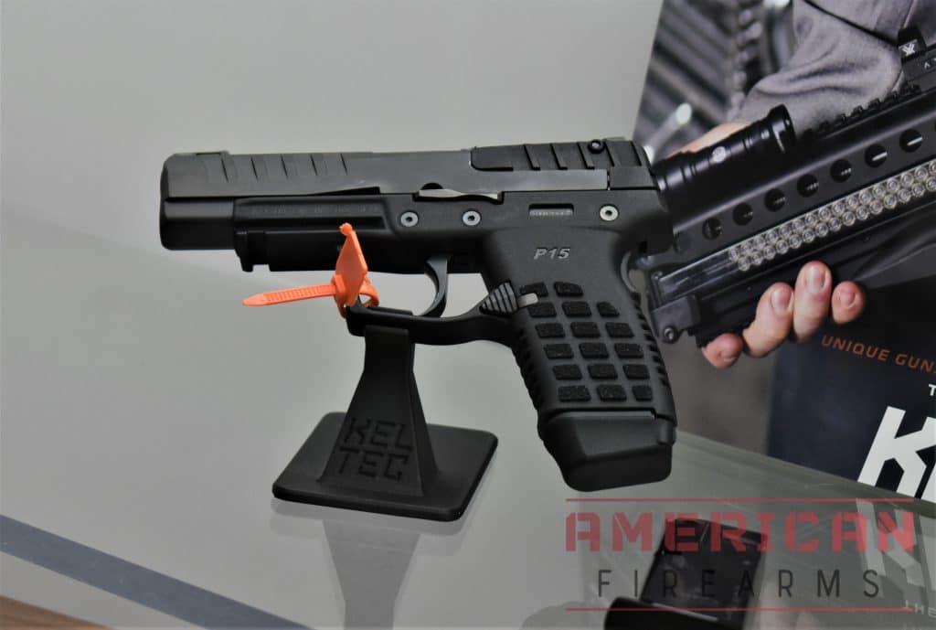 KelTec P15 at a recent SHOT Show
