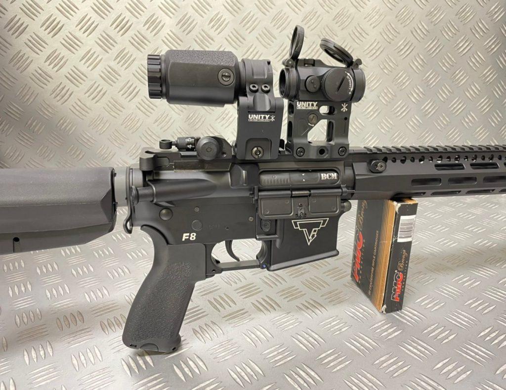 Aimpoint 3X-C mounted