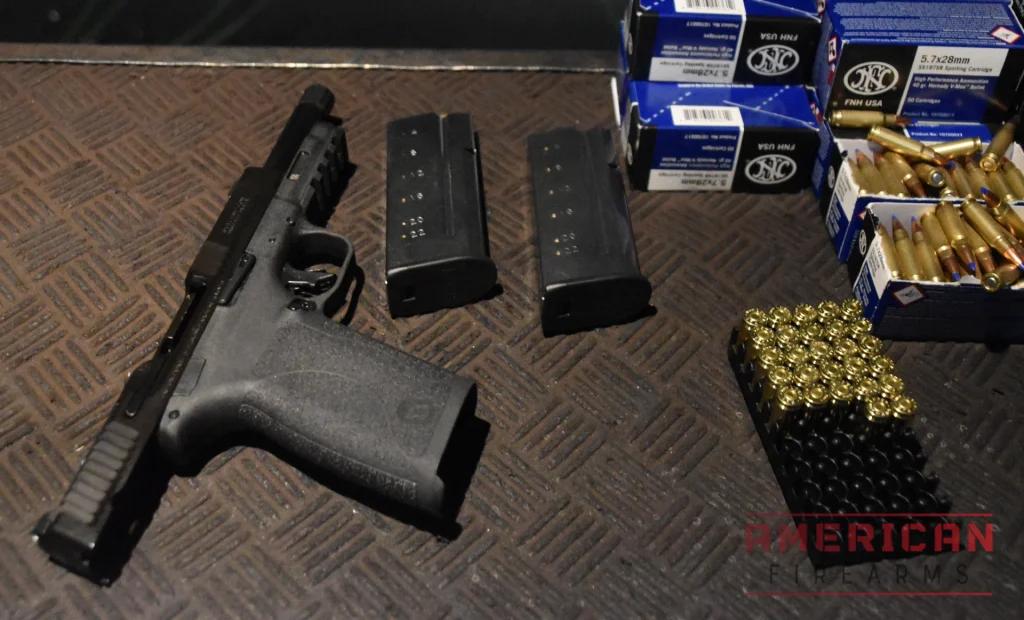 S&W M&P 57 Range Day