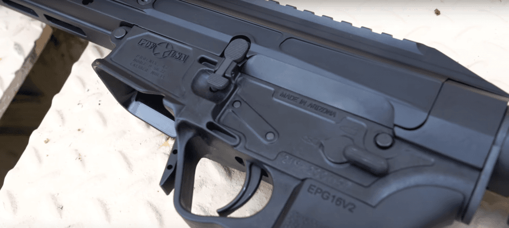 Controls are on the left-hand side, which isn't exceptional, but the flared mag well gives the Rebel a tactical vibe and helps speed reloads.