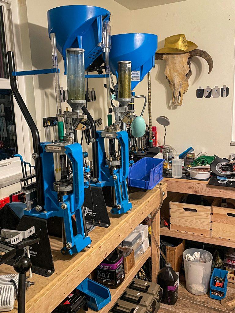 Dry Tumblers - Garage Setup