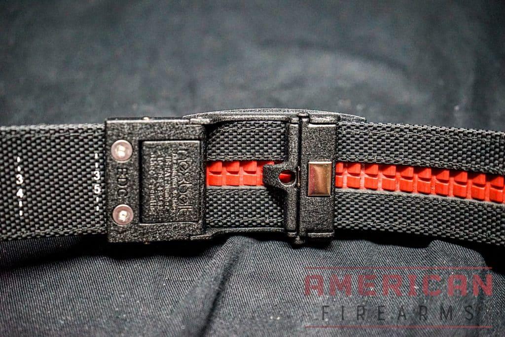 The Nexbelt ratcheting system is a game changer regarding retention. It's stiffer and more consistent than any ratcheting belt I have tested.