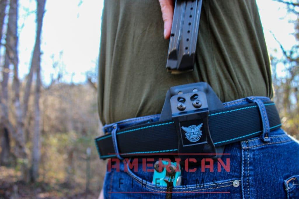 No hiccups with the mag carrier either.