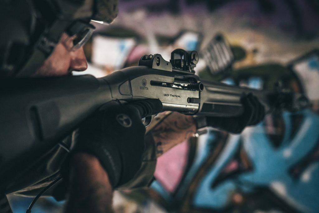 The 1301 is now available in a 7+1 capacity (when using 2.75-inch shells) from the factory, a new M-LOK compatible barrel clamp with dual integral QD Sling swivels