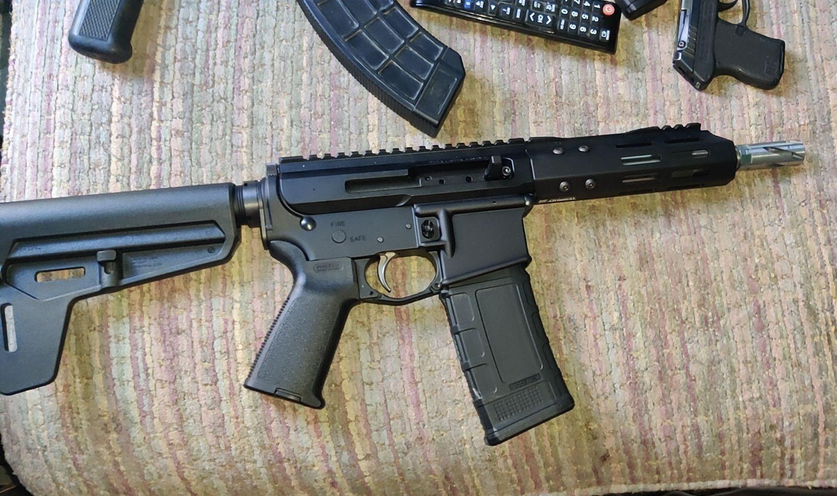 BC-15 Side Charger AR Pistol Build (paired with a PSA lower)