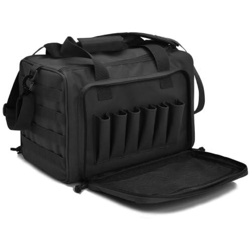 REEBOW GEAR Tactical Gun Range Bag Handgun Carrying Range Bags for Shooting