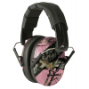 Walkers Game Ear 22 dB Pro Low Profile Over the Head Folding Muff, -