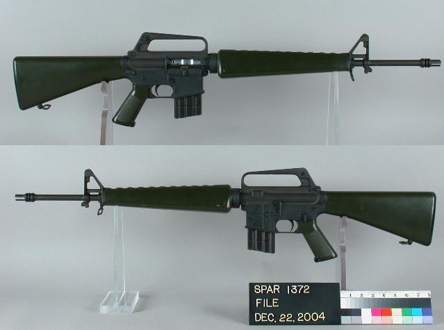 This early Colt AR-15 model was tested by the U.S. Army in 1962. The service eventually adopted the carbine as the M-16