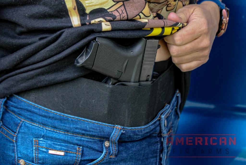 Certain holsters allow for more wardrobe flexibility than others.