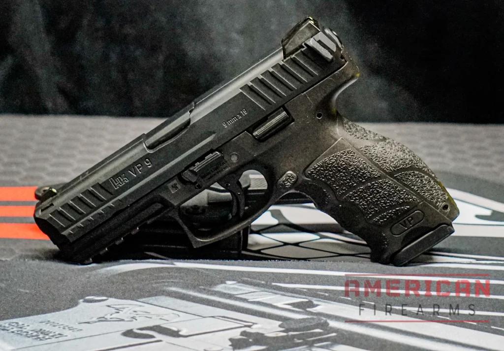 The VP9 gives you incredible reliability and customization with its highly-configurable grip. It's also a breeze to strip and service, a plus for new shooters.
