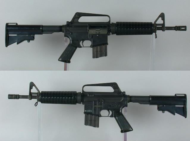 The SMG GAU is the Air Force version of the telecoping-stock "shortie" XM177 (Colt model 649).