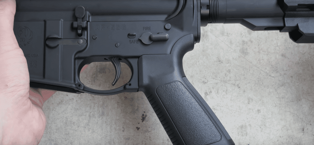 Simple controls make the Ruger easy to navigate.