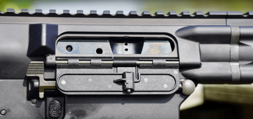 The 4-bolt barrel attachment is secure -- but heavy.