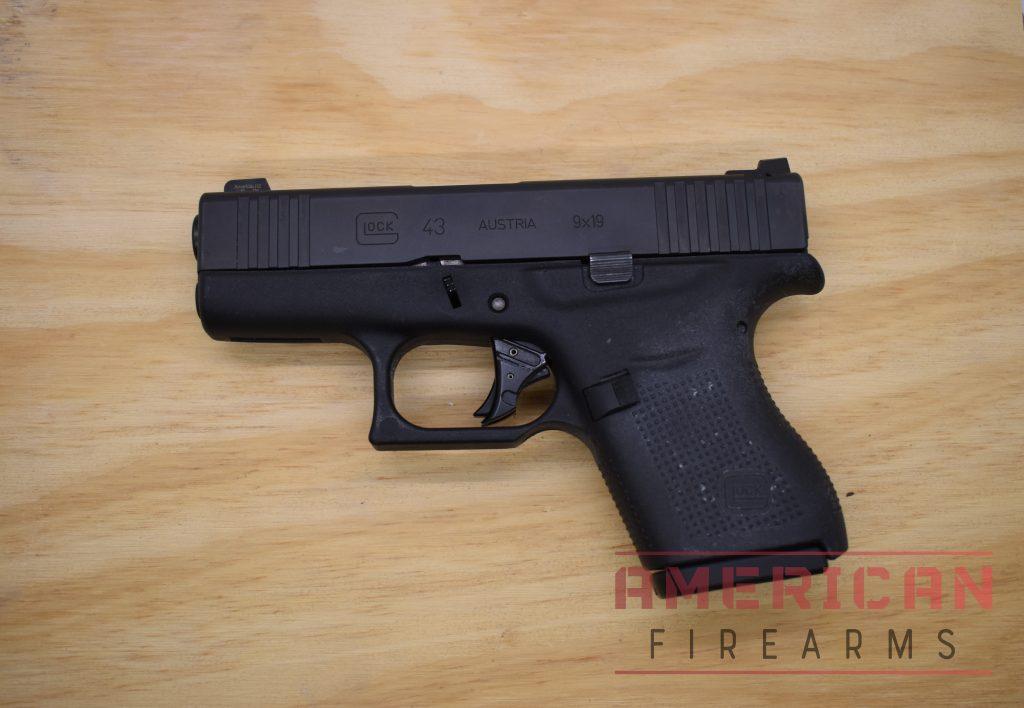 The G43 is small and easy to conceal, but offers the inexperienced all of the benefits of owning a Glock.