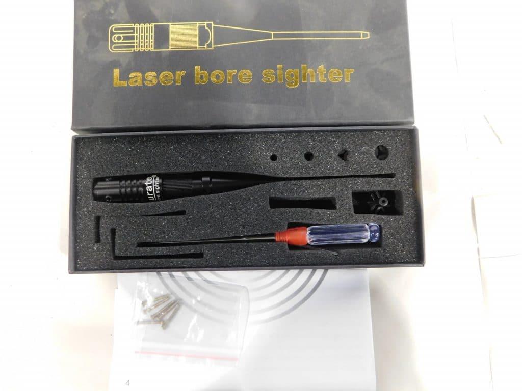 Universal bore sighters are a little clumsy and imprecise, but cheap, and often come as a complete laser bore sight kit with different bore adapters, making them basically universal.