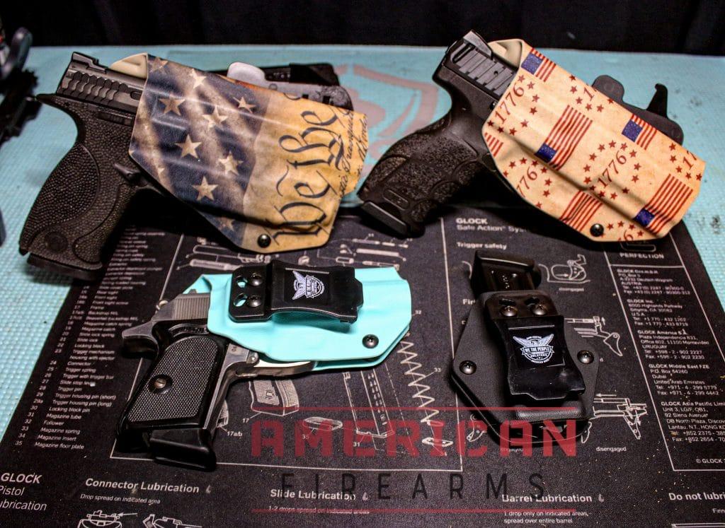 WTP has lots of shapes and styles on offer -- with both leather and kydex holster options.
