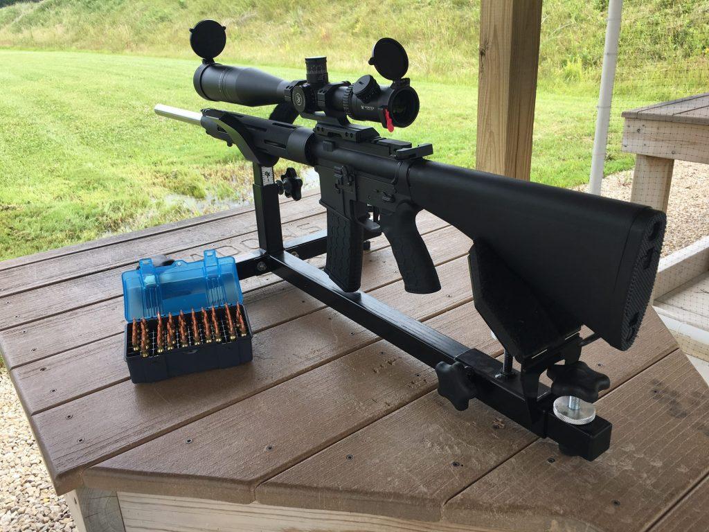 CTK Shooting Rest at the range