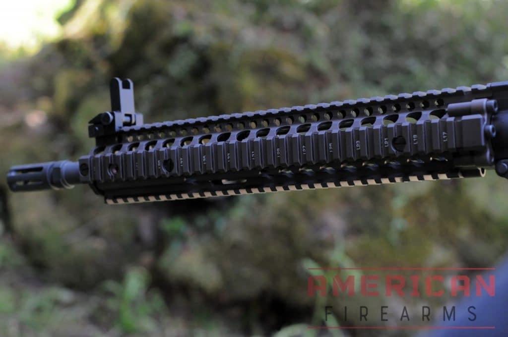 While not pistol-length, my DDM4A1 uses the same quad-rail, and it's worth every penny.
