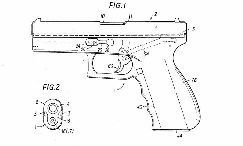 The original Glock patent from 1981.