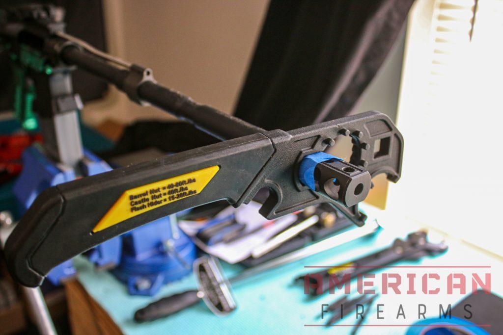 Assembling or maintaining an AR is much, much easier with an AR wrench.
