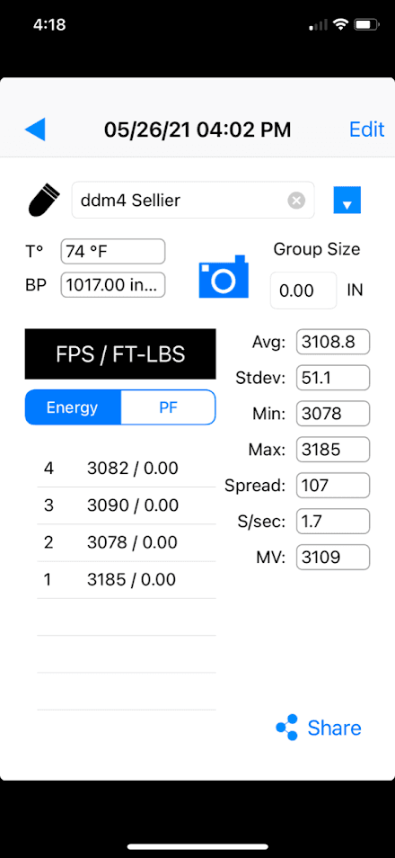 Slow group - 107 spread