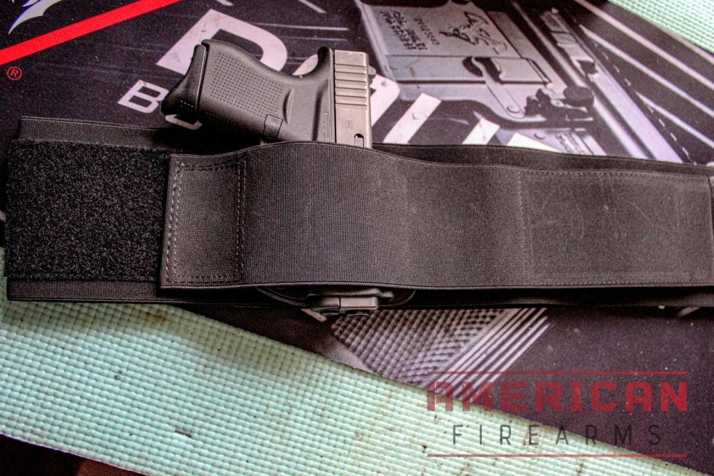 The way the Modular Belly Band wraps back over the firearm gives it an incredible amount of stability.