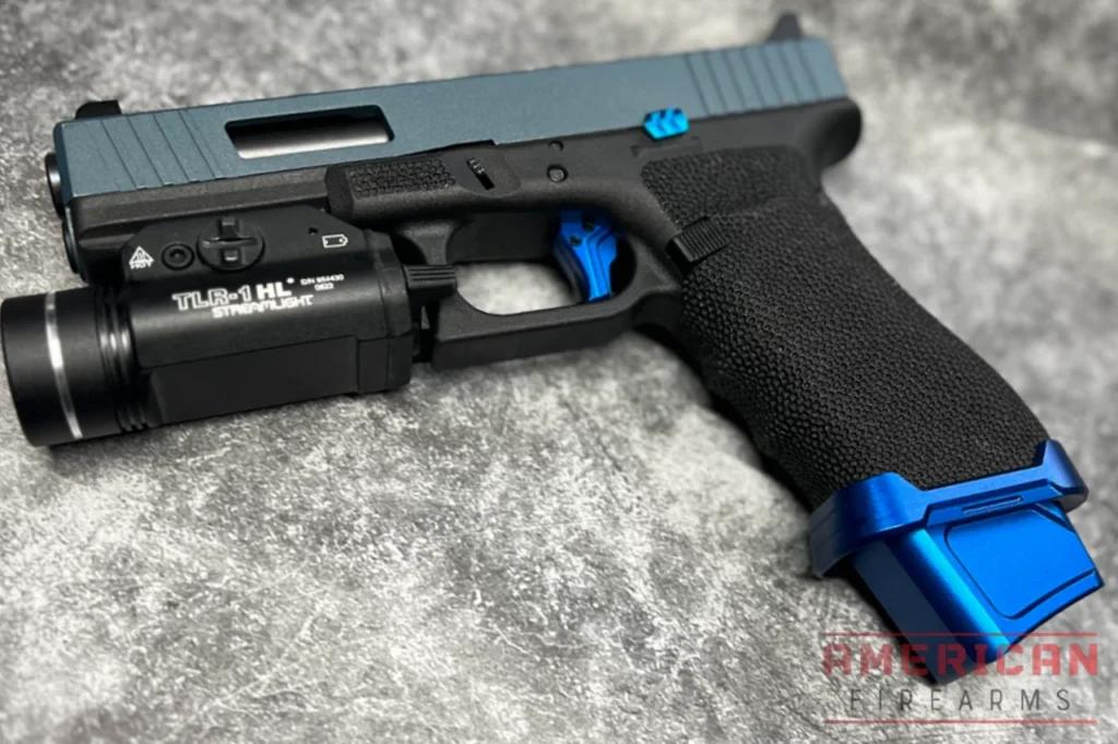 There's no doubt that coordinating a few colorful upgrades can add a ton of personality to any pistol.