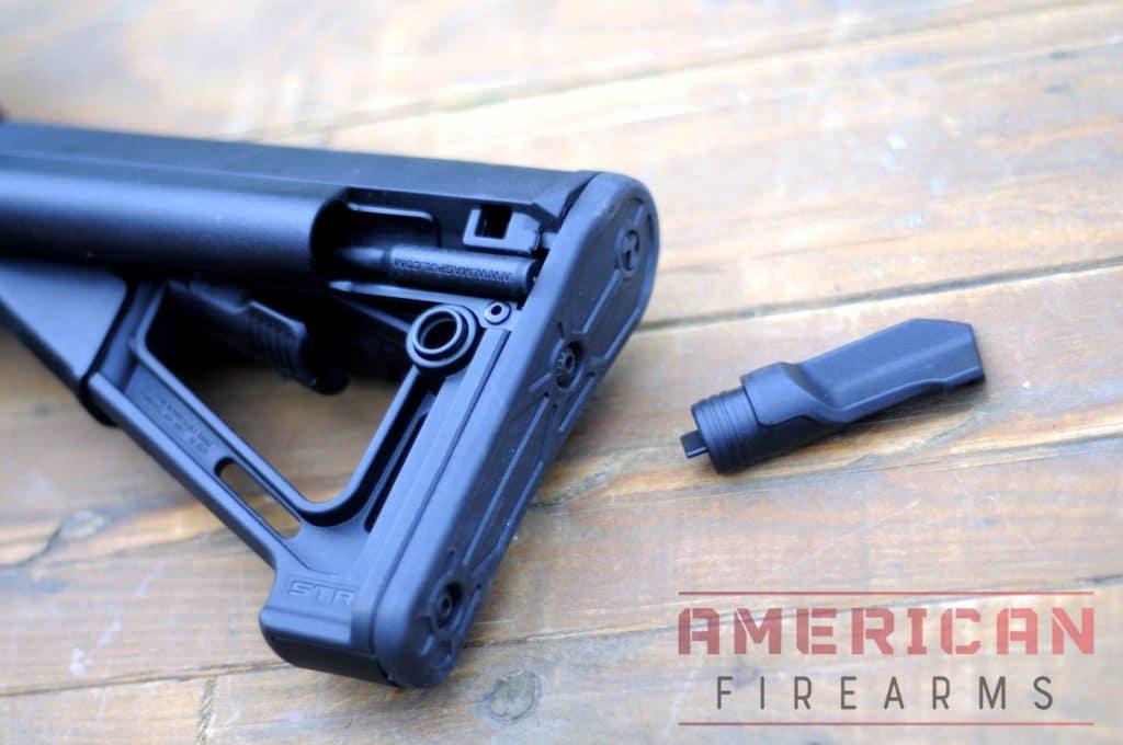 The water resistant storage tubes are secured with a sturdy rubber plug.