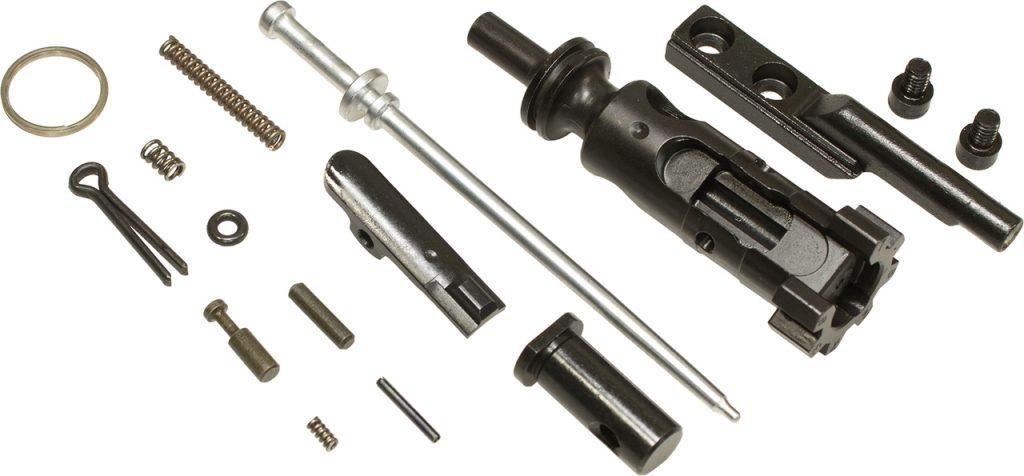 Bolt carrier groups are made up of many components.
