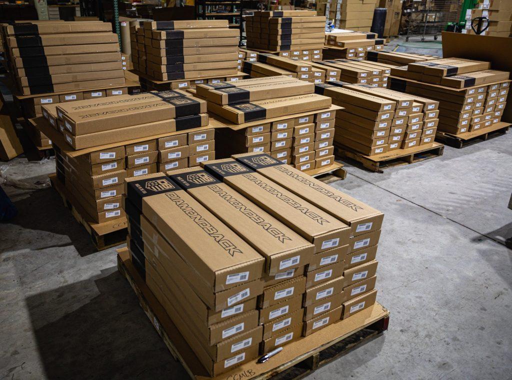 Diamondback factory rifles shipping out. According to 2019 figures they produce and ship about 1,200 per week.