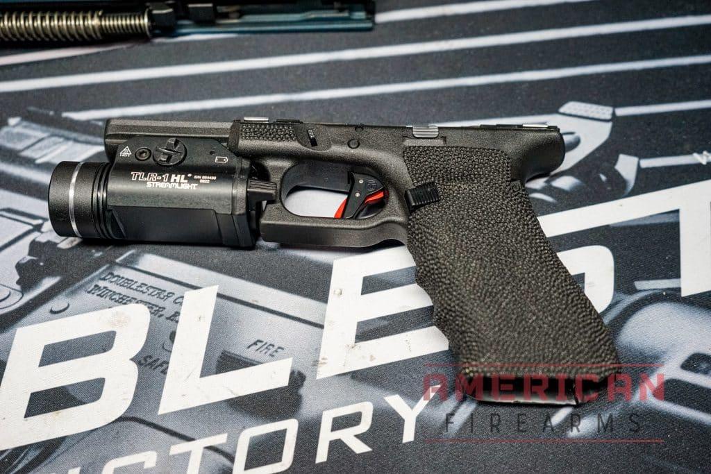 G17 with a heavily stippled grip