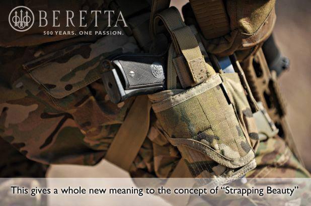 A Beretta army poster