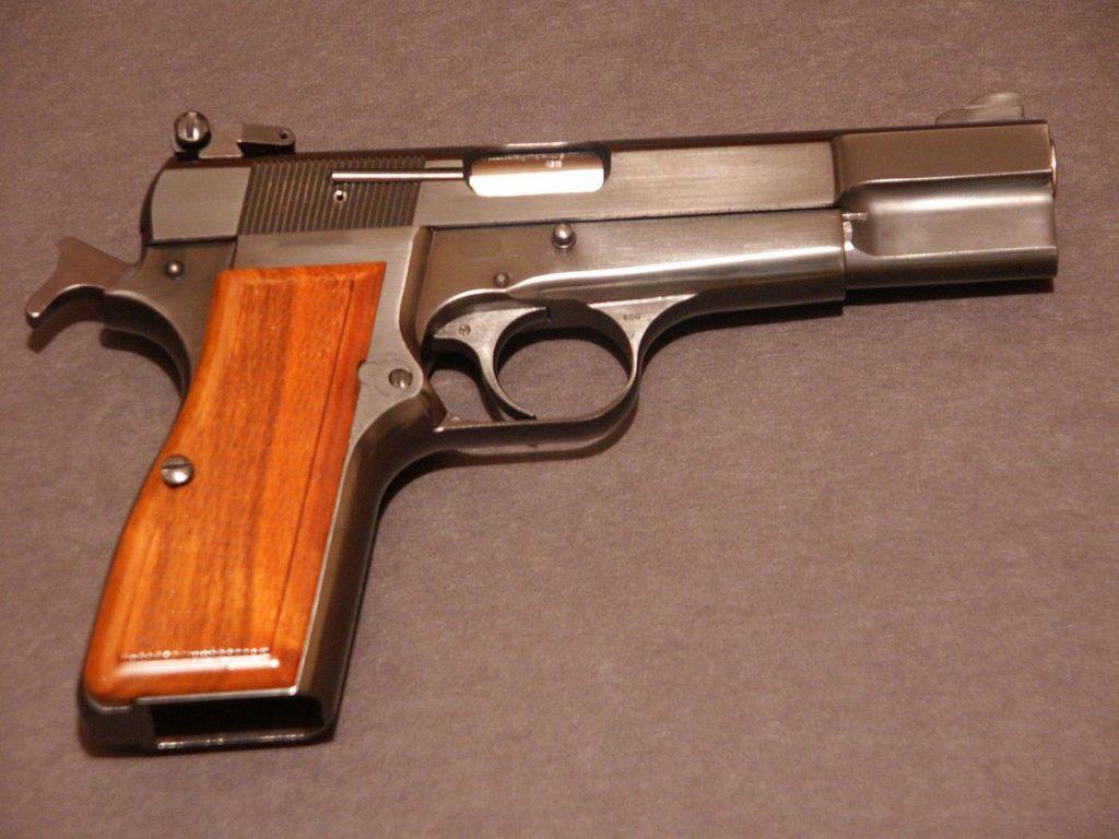 John Browning’s final invention -- the famed Browning Hi-Power pistol.