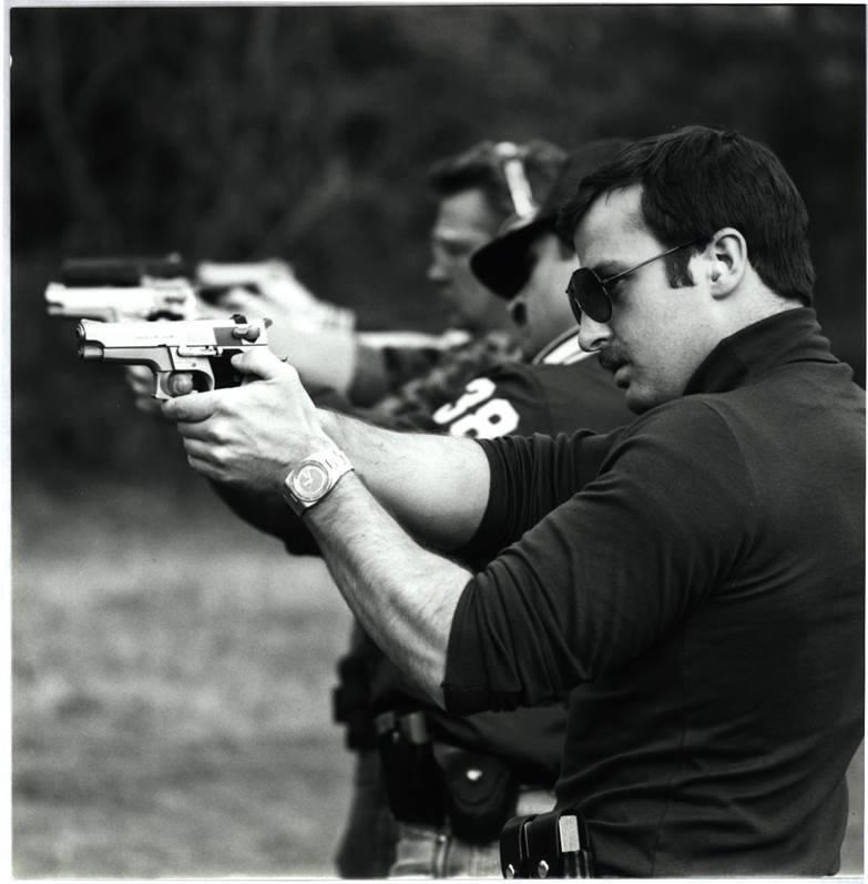 Model 5906 3rd Generation 9mm at Smith & Wesson Academy late 1980s
