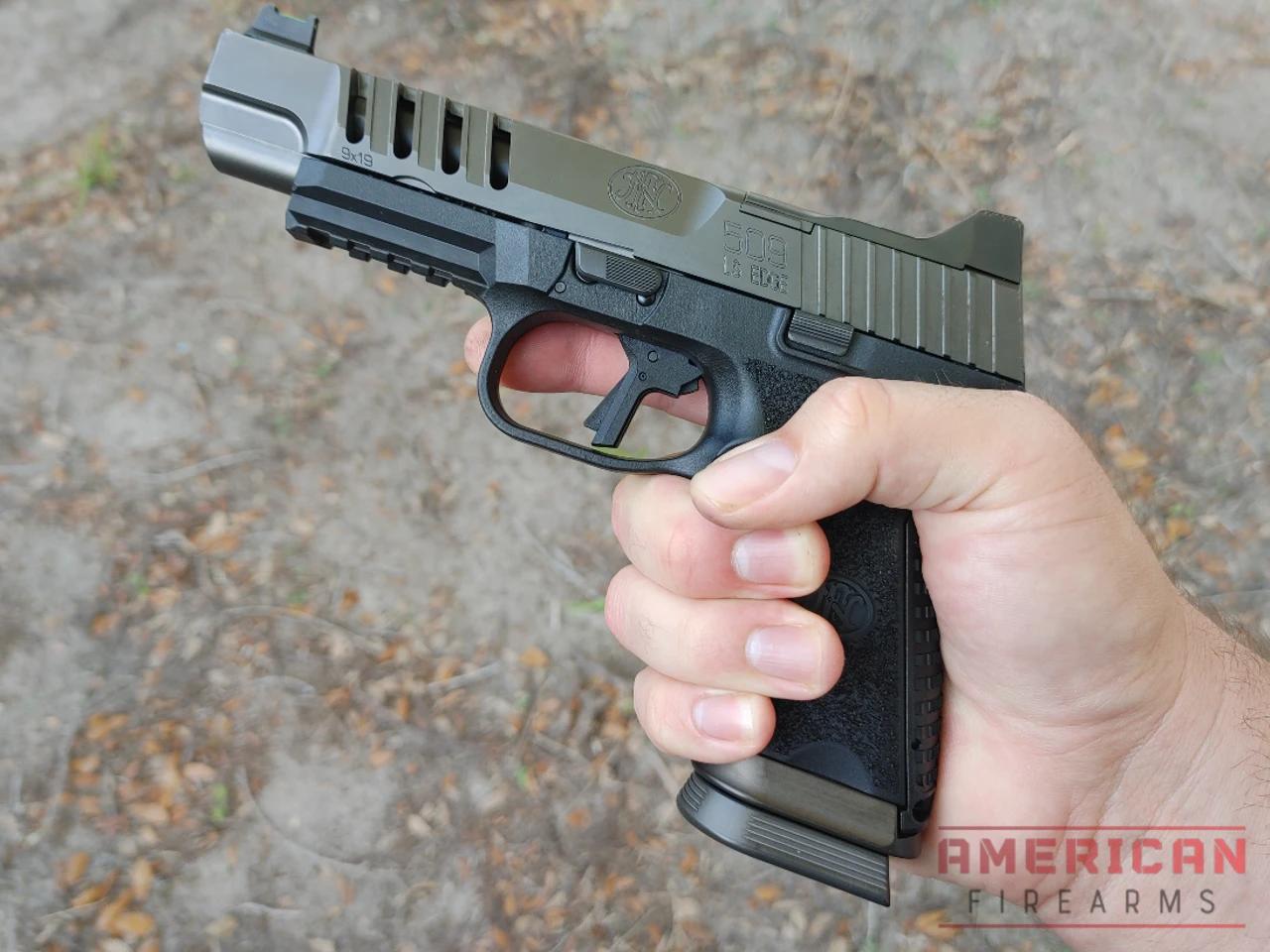 FN's 509 series has a variant for almost every use case, with everything from a 509 Compact carry model to this 509 LS Edge, which is a full size, competition-focused version of the pistol.