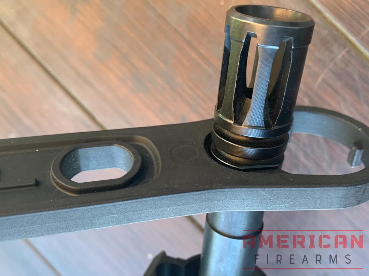 The Magpul Armorers Wrench is my go-to for simple tweaks, like swapping a muzzle device.