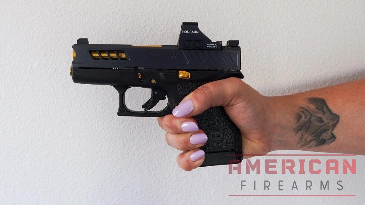 The G43 is very small, and isn’t a pistol you’ll want to run at the range for hours.