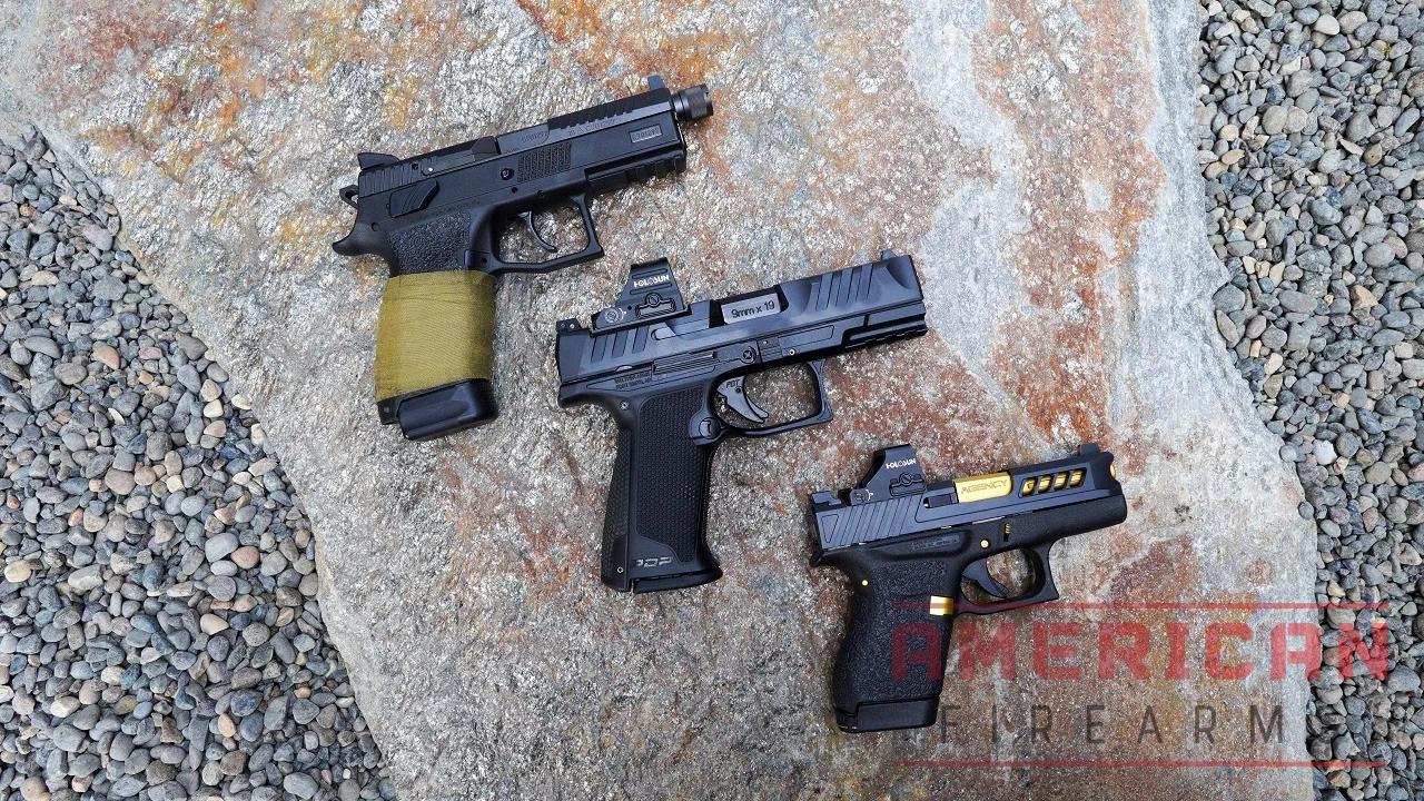 Best Handguns for Women - PDP F vs P10 S vs G43