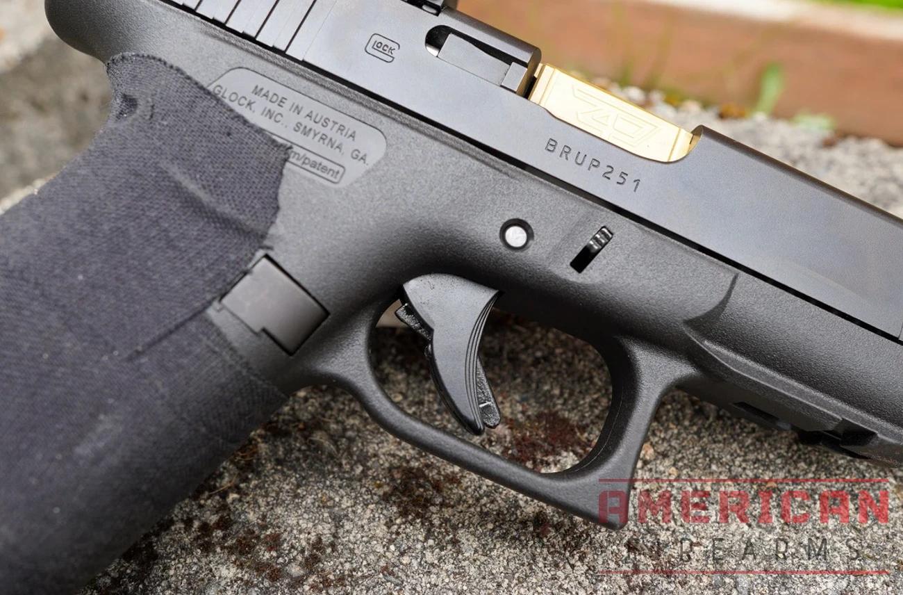 With the G48, you’re getting the standard Glock factory trigger.